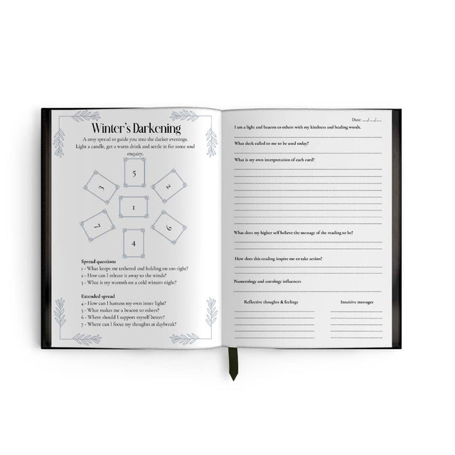 Seasons of Tarot Journal: Includes 66 Spreads & Affirmations