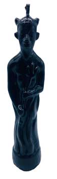 Black obsidian spiritual statue for meditation and energy healing, ideal for metaphysical spaces