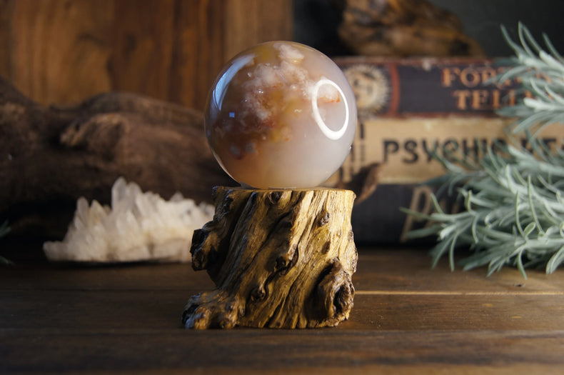 Cherry Agate Sphere