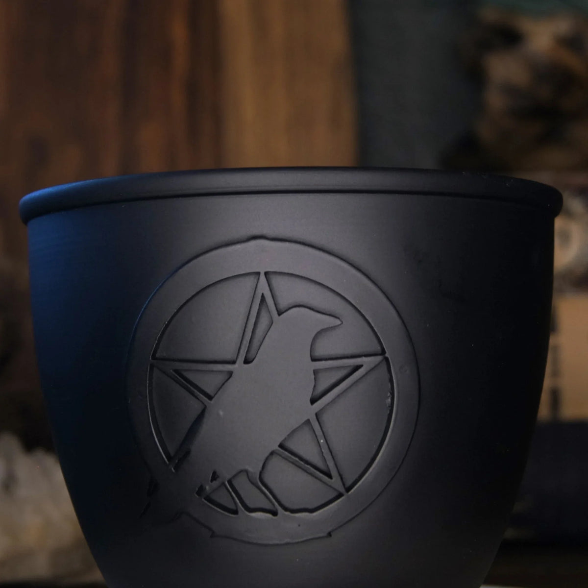Smudge Pot – Raven & Pentacle | Shadow Work & Cleansing – Wild Raven's Nest