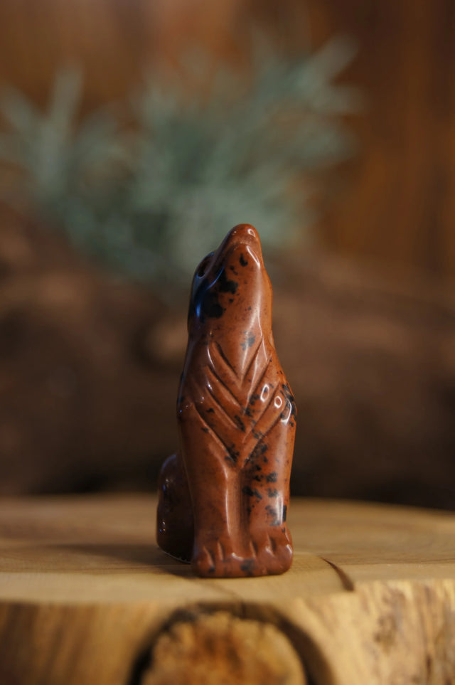 Red Jasper Wolf