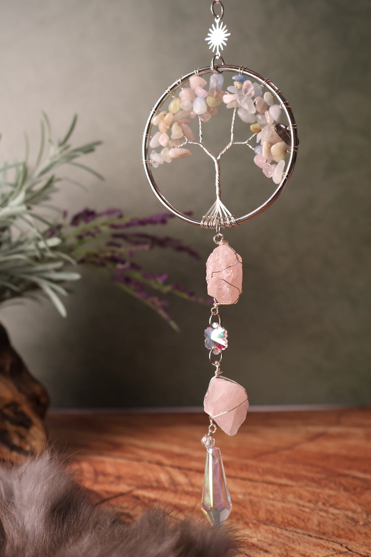 Sun Catcher | Tree of Life Crystal