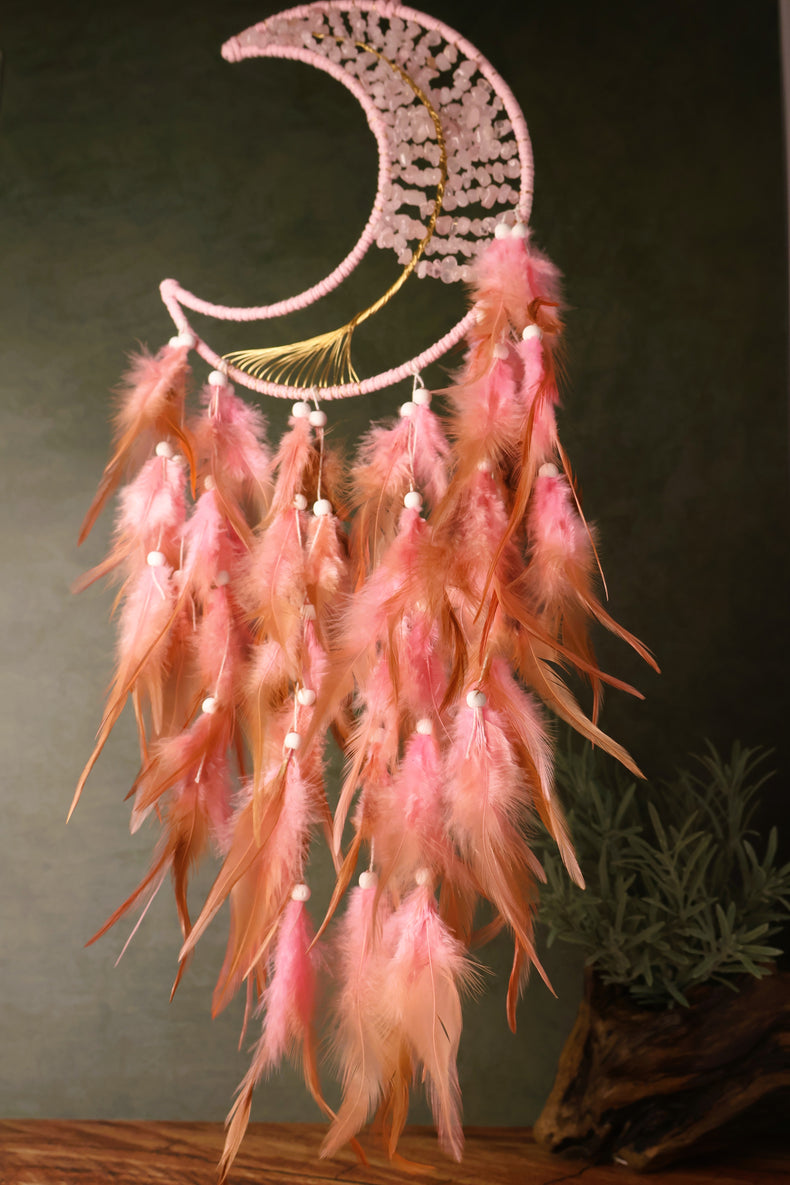 Moon Crystal Dream Catcher