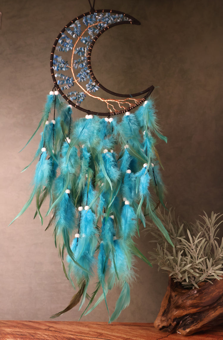 Moon Crystal Dream Catcher