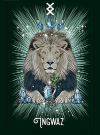 The Witch's Familiar Runic Oracle Deck