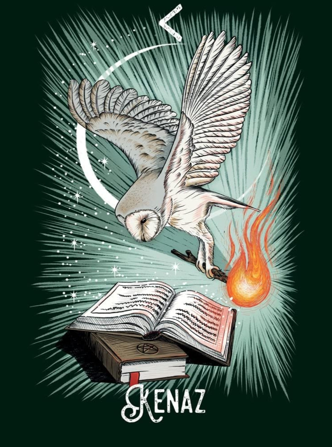 The Witch's Familiar Runic Oracle Deck