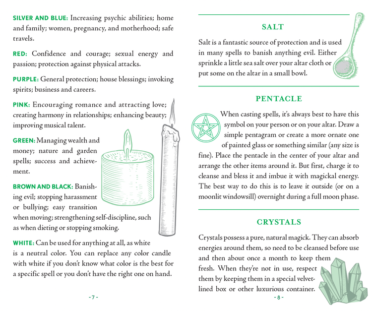 Wiccapedia Spell Deck by Leanna Greenaway