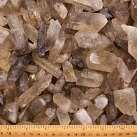 Smoky Quartz Beer Points Raw Natural Stones