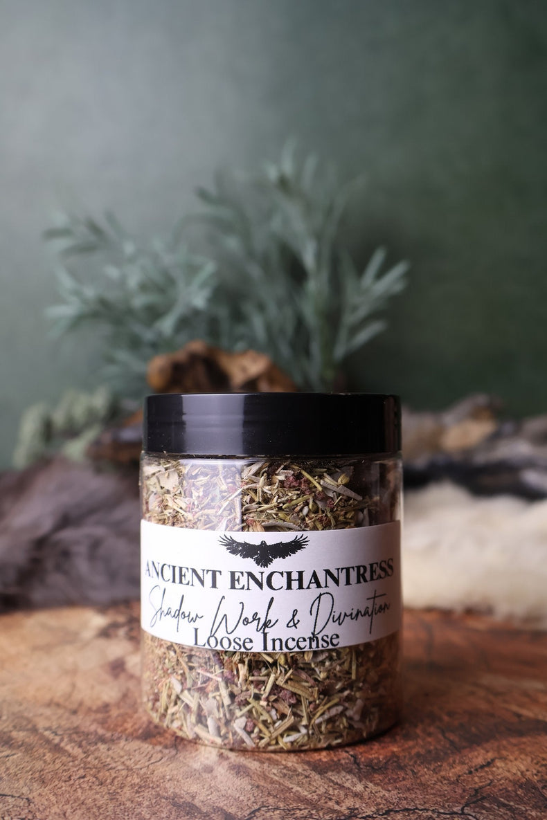 Ancient Enchantress loose incense blend for shadow work and divination