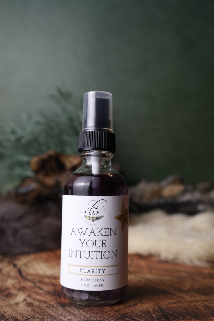 Awaken Your Intuition aura spray for clarity, 2 oz