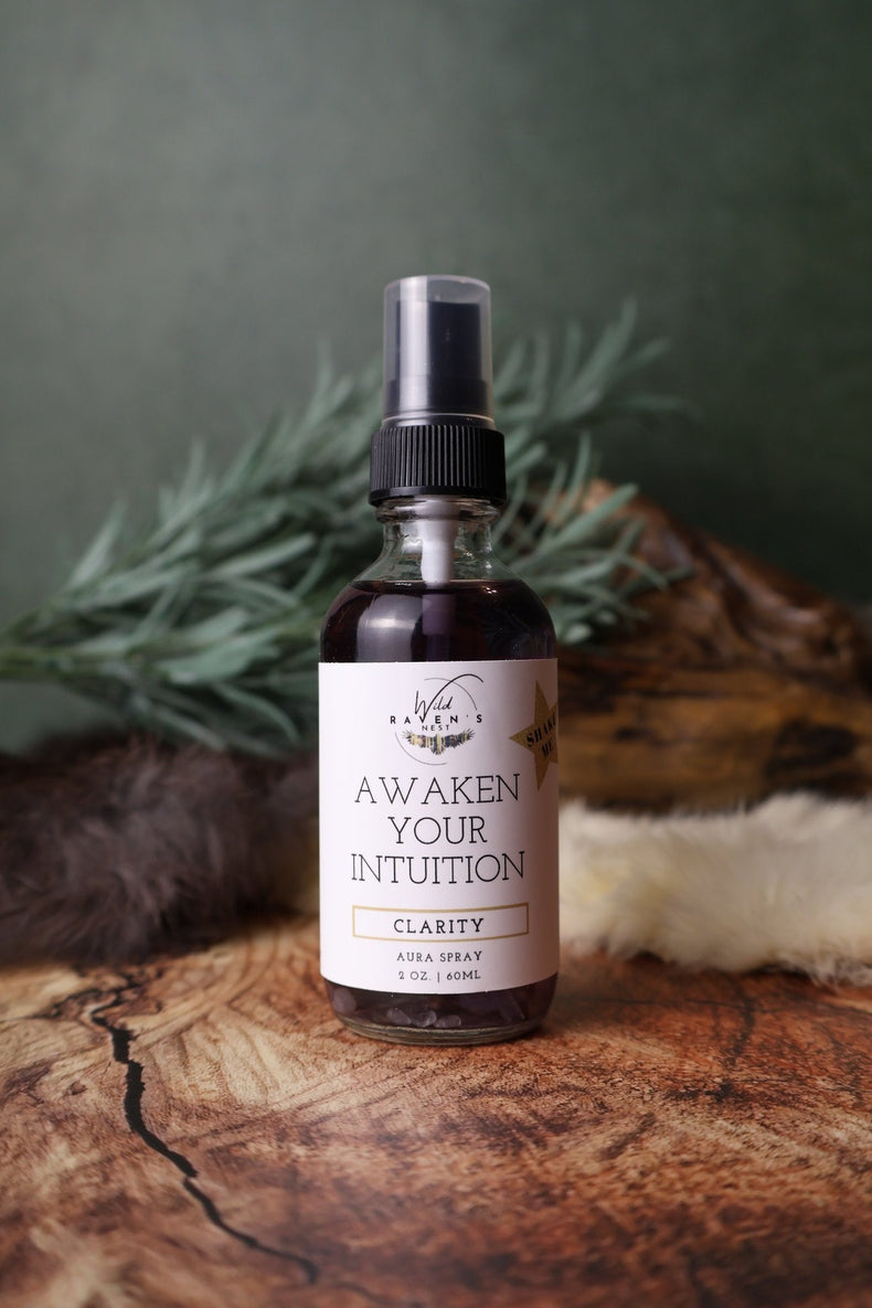 Awaken Your Intuition aura spray for clarity, 2 oz