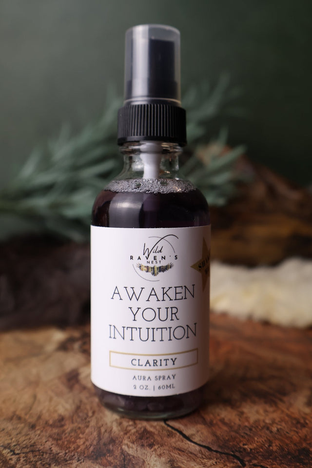Awaken Your Intuition aura spray for clarity, 2 oz