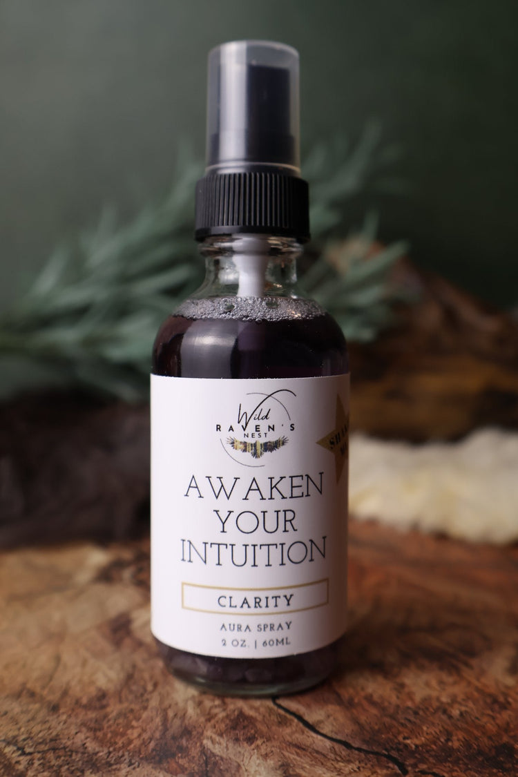 Awaken Your Intuition aura spray for clarity, 2 oz