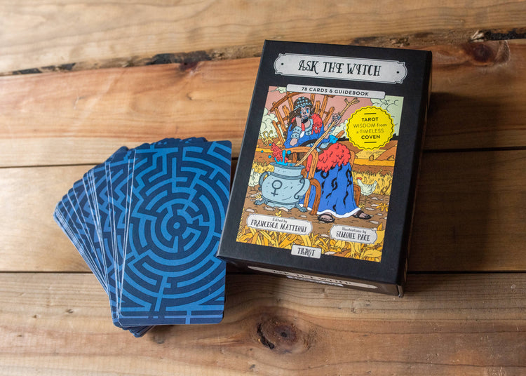 Ask the Witch Tarot-78 Cards & Book