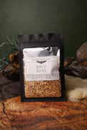 Birch Bark dried herb in a 1/2 oz Wild Raven's Nest bag, New Beginnings & Fresh Start