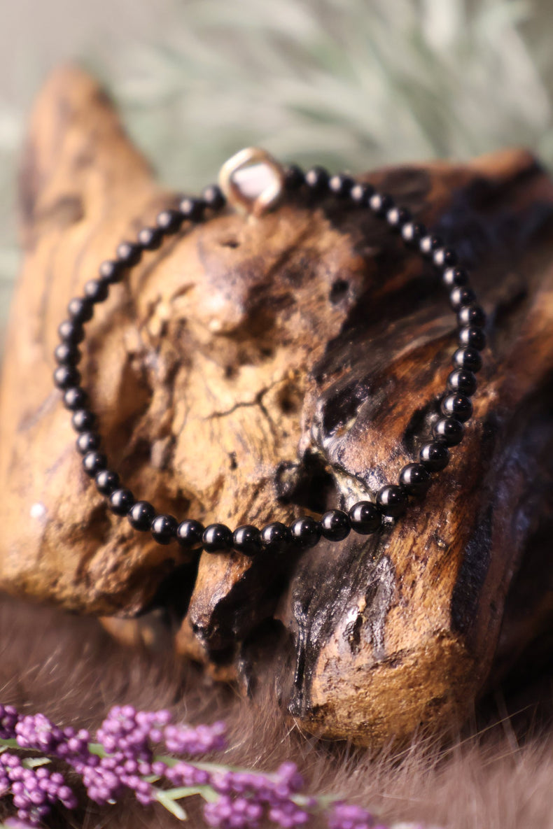 Tourmaline Bracelet 4MM | Everyday Shielding