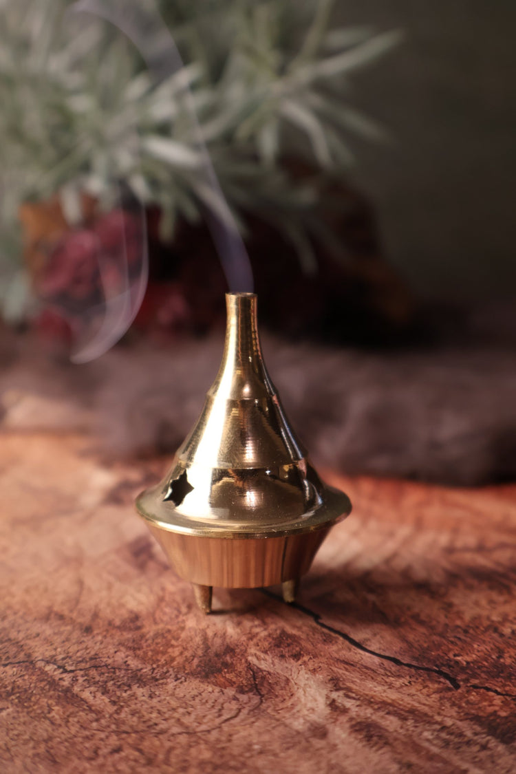 Brass Incense Burner (12 in.)