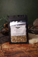 Burdock Root dried herb in a 1/2 oz Wild Raven's Nest bag, Detox the Spirit & Body