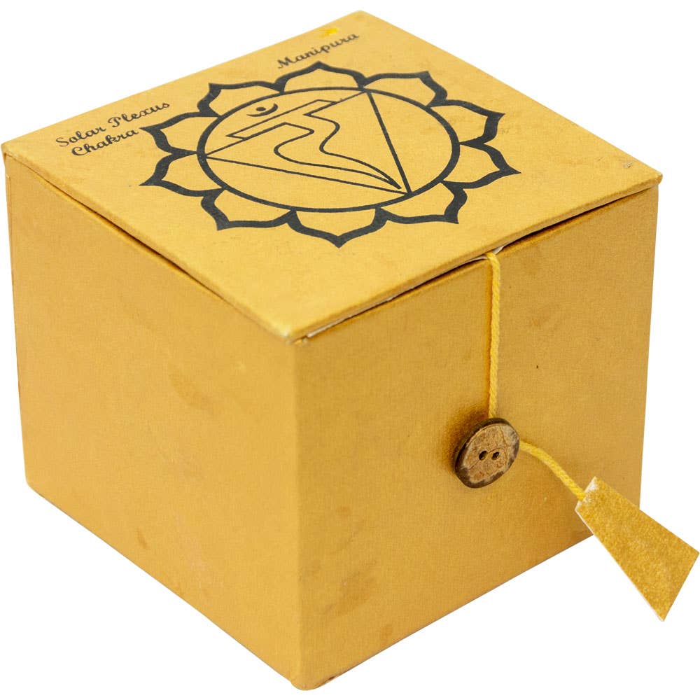 Mini Chakra Singing Bowl Yellow - Solar Plexus