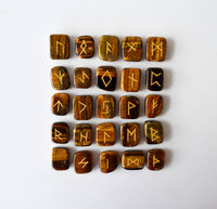 Rune Set - Tiger Eye
