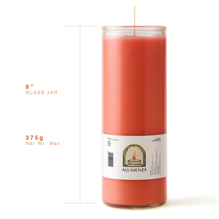 7 Day Candle | Pink | Love, Self-Worth, Emotional Softening