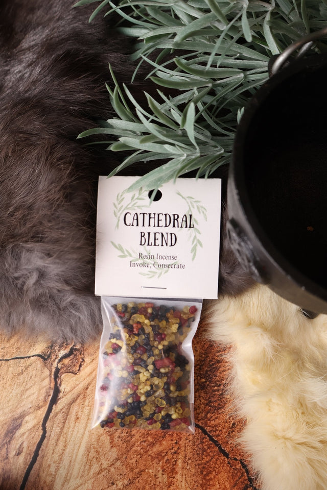 Cathedral Blend resin incense, sample pack