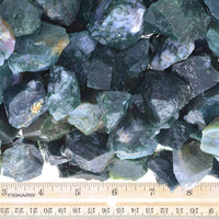 Green Moss Agate Raw