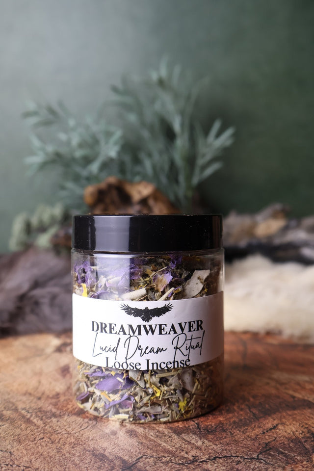 Dreamweaver loose incense blend for lucid dream ritual