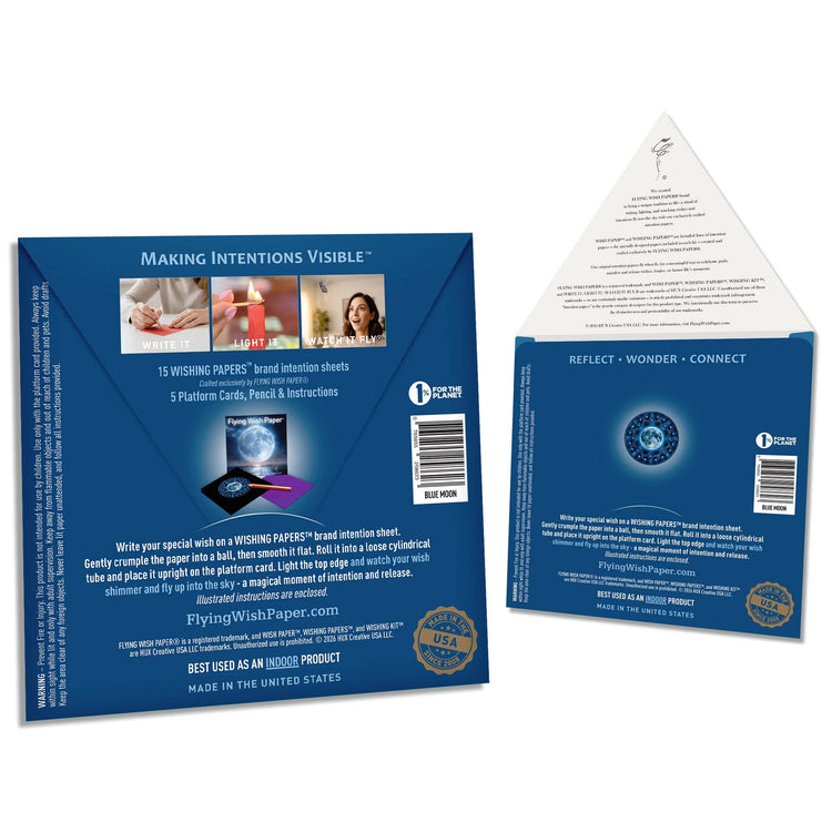 Flying Wish Paper® | BLUE MOON