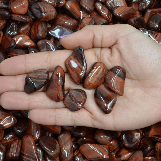Tiger Eye - Tumbled Red