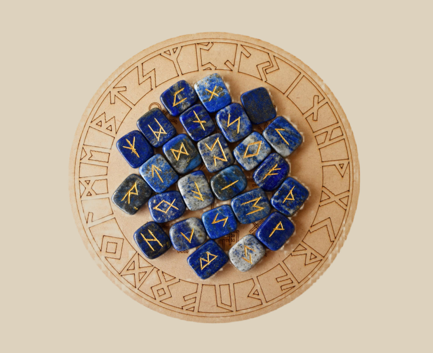 Rune Set - Lapis Lazuli