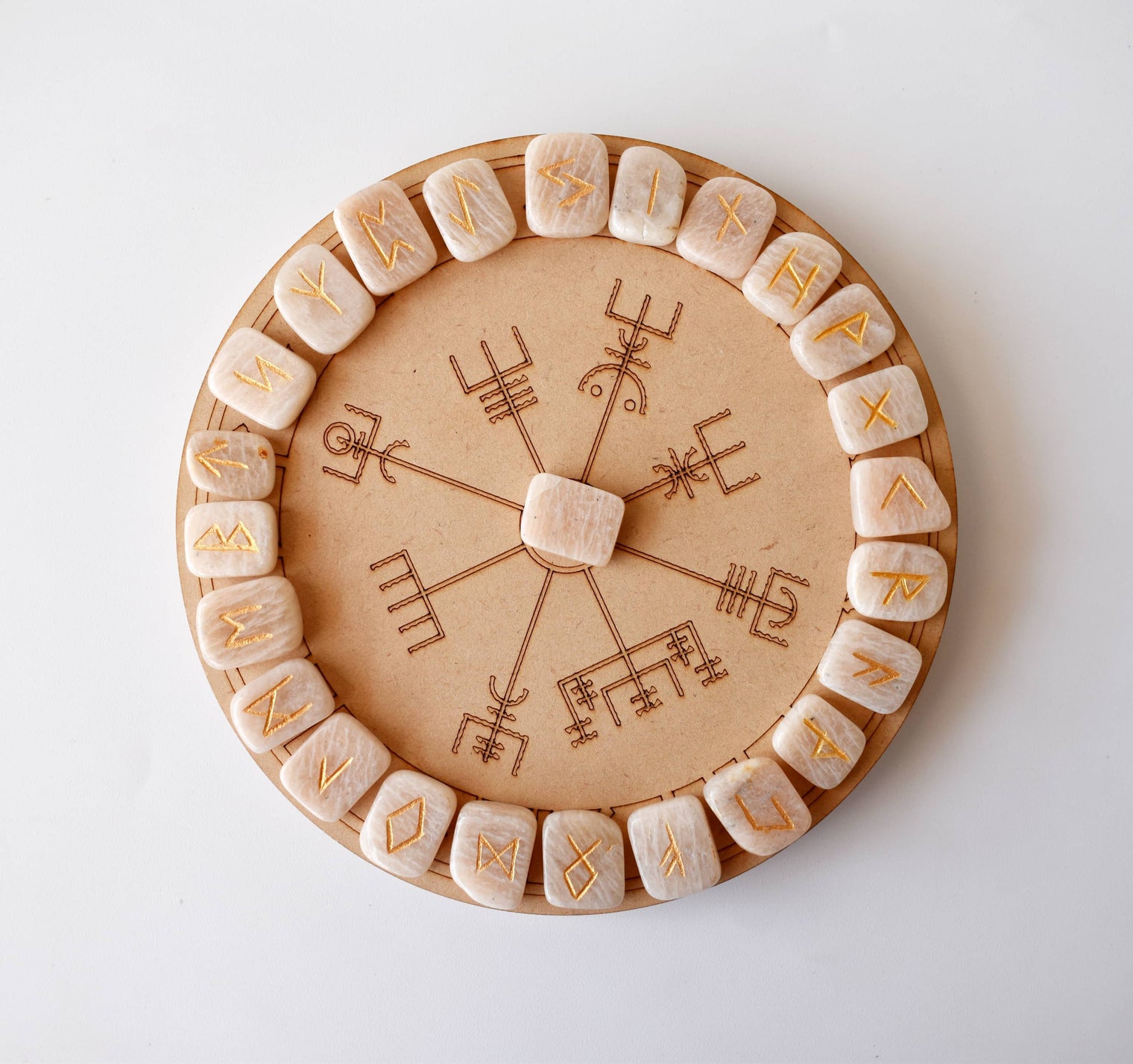 Rune Set - Moonstone