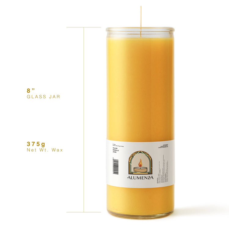 7 Day Candle | Yellow | Confidence, Focus, Personal Power