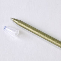 Quill Ballpoint Pen & Stand: Lavender Gold