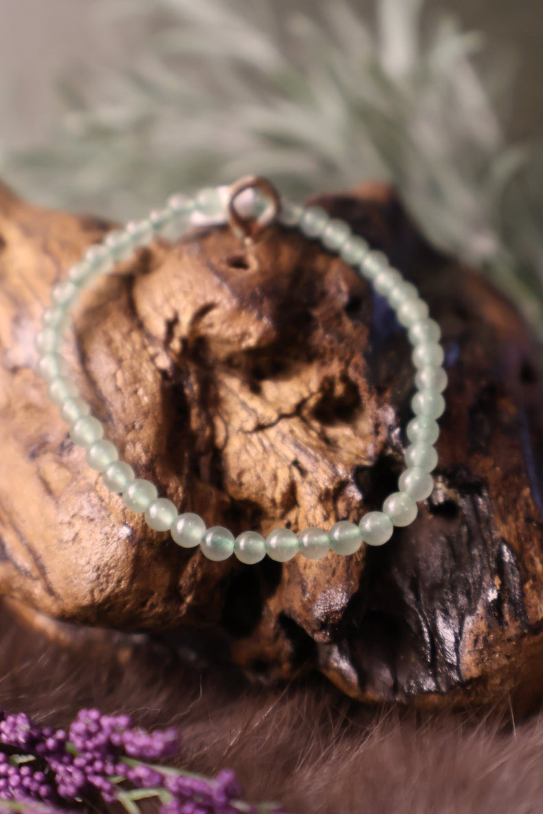 Green Aventurine Bracelet 4MM | Luck & Opportunity