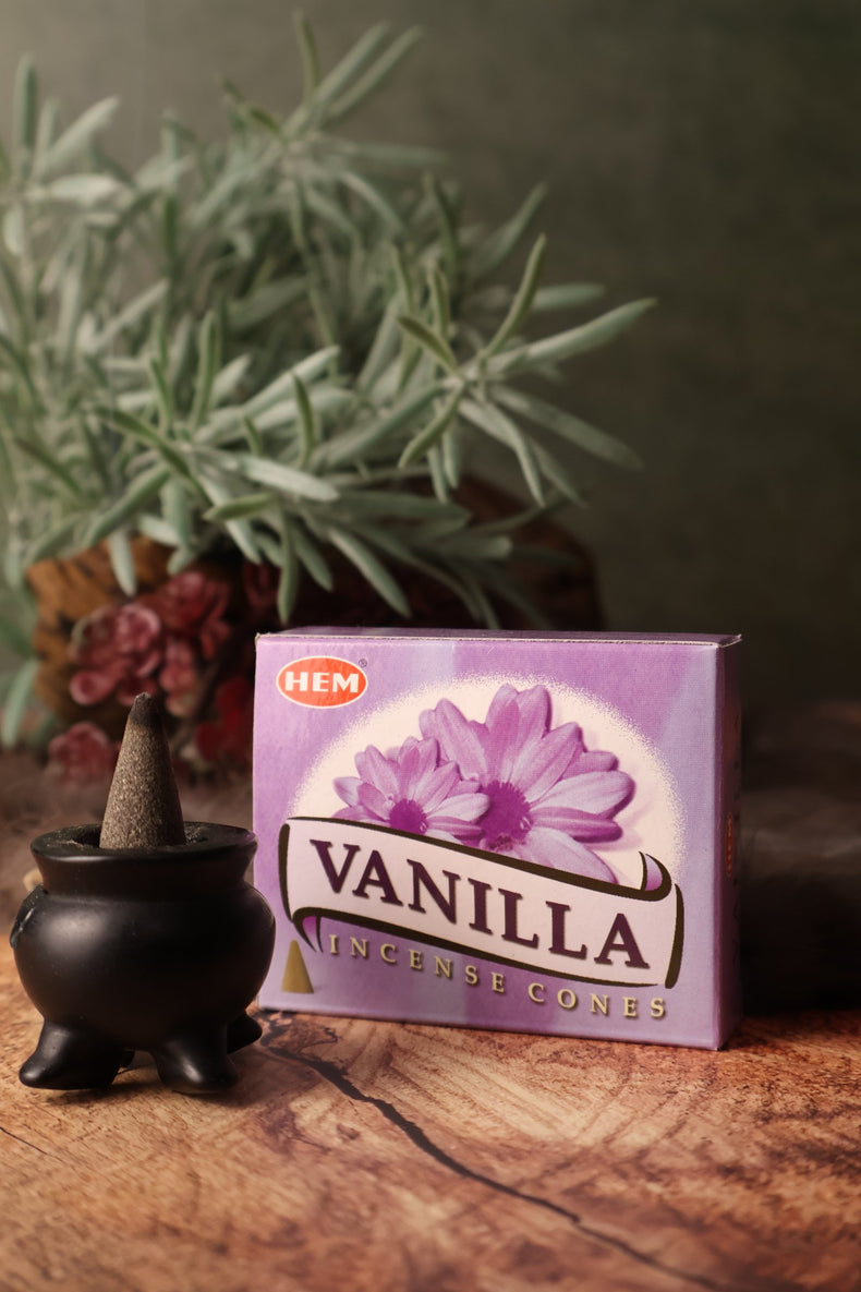 Vanilla Hem Incense Cones