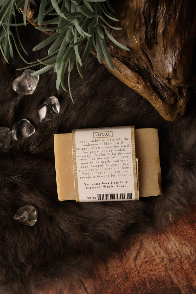 Inanna's Descent Artisan Soap Bar | Love & Devotion
