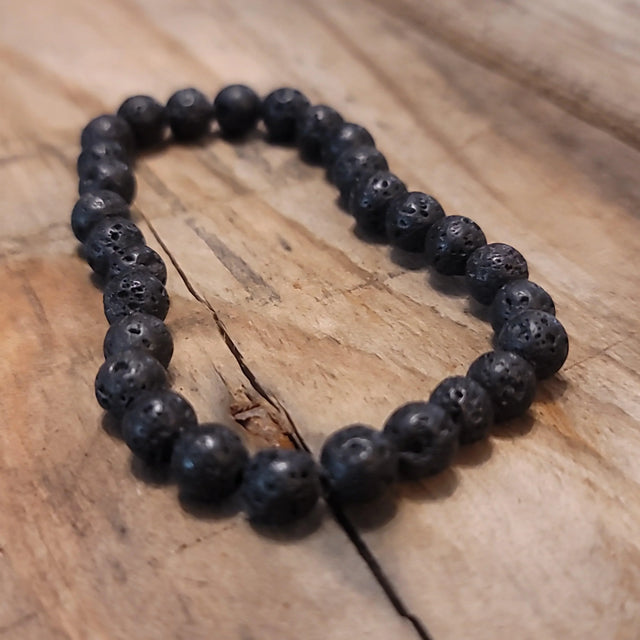 Lava Stone Bracelet - Wild Raven