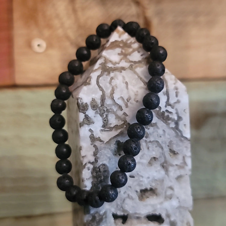 Lava Stone Bracelet - Wild Raven
