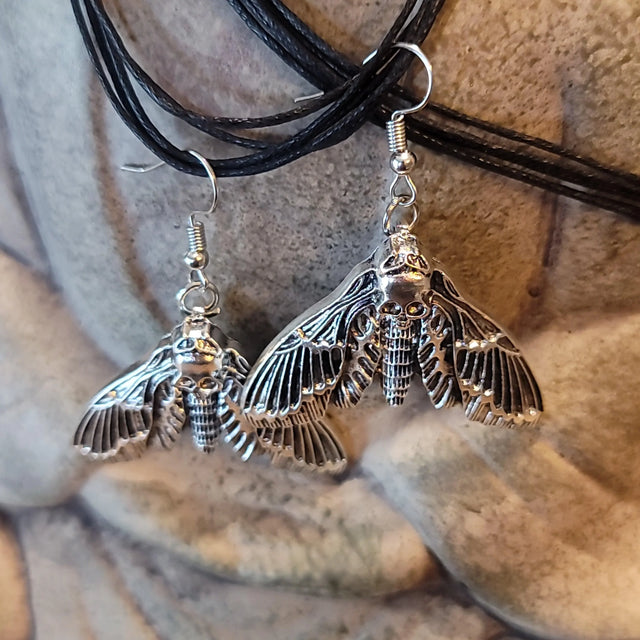 Moth Earrings - Wild Raven