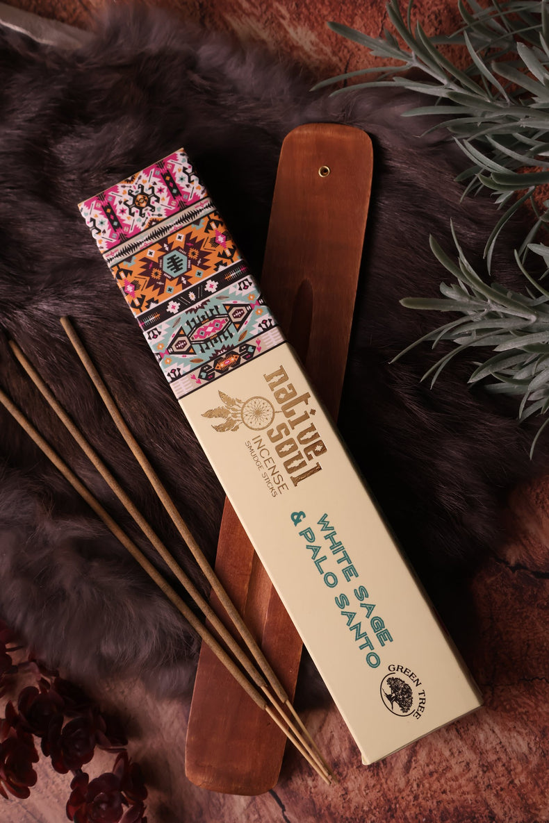 Native Soul Incense | White Sage & Palo Santo