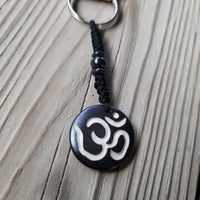 Om Keychain - Wild Raven