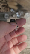Rotatable Skull Stainless Steel Ring