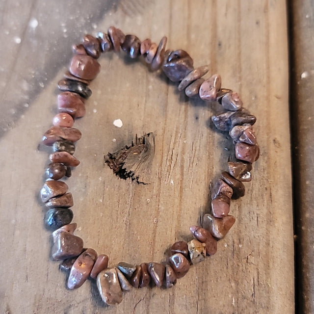 Rhodonite Bracelet - Wild Raven