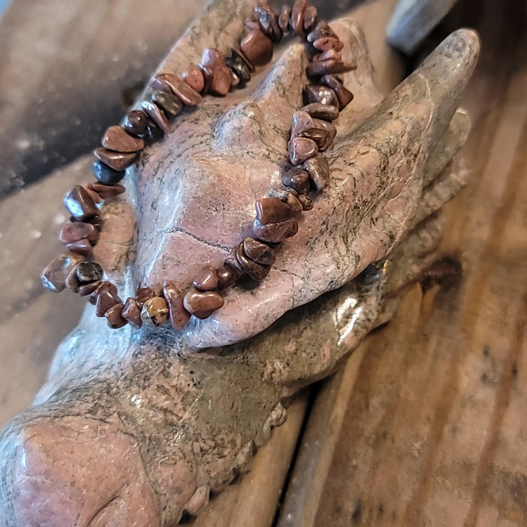 Rhodonite Bracelet - Wild Raven