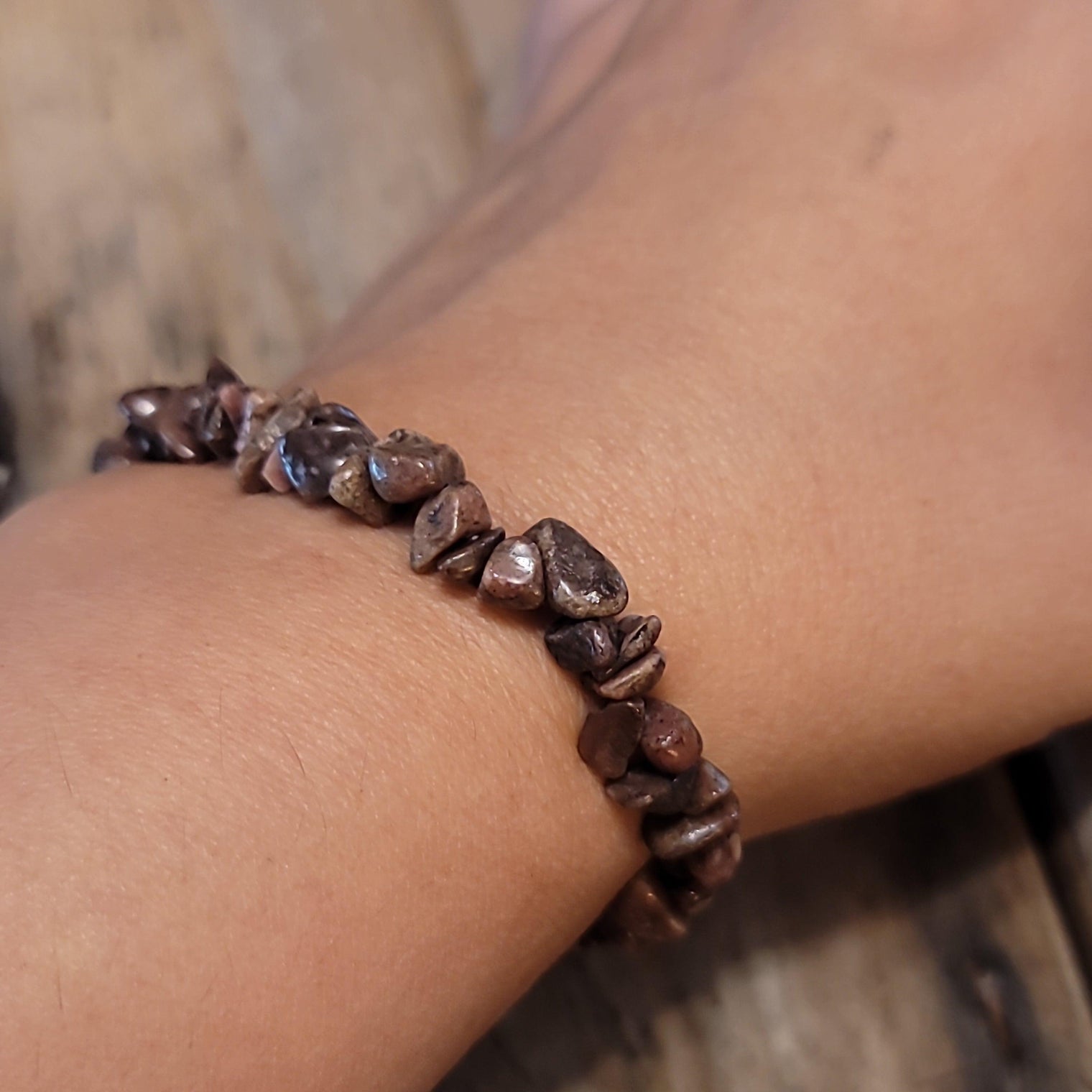 Rhodonite Bracelet - Wild Raven
