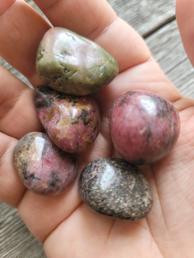 Rhodonite Tumbled