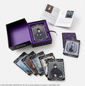 Wednesday Addams tarot deck set with illustrated cards, guidebook, and purple box