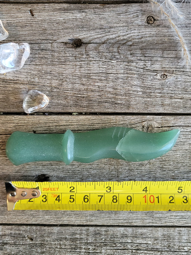 Athame - Green Aventurine