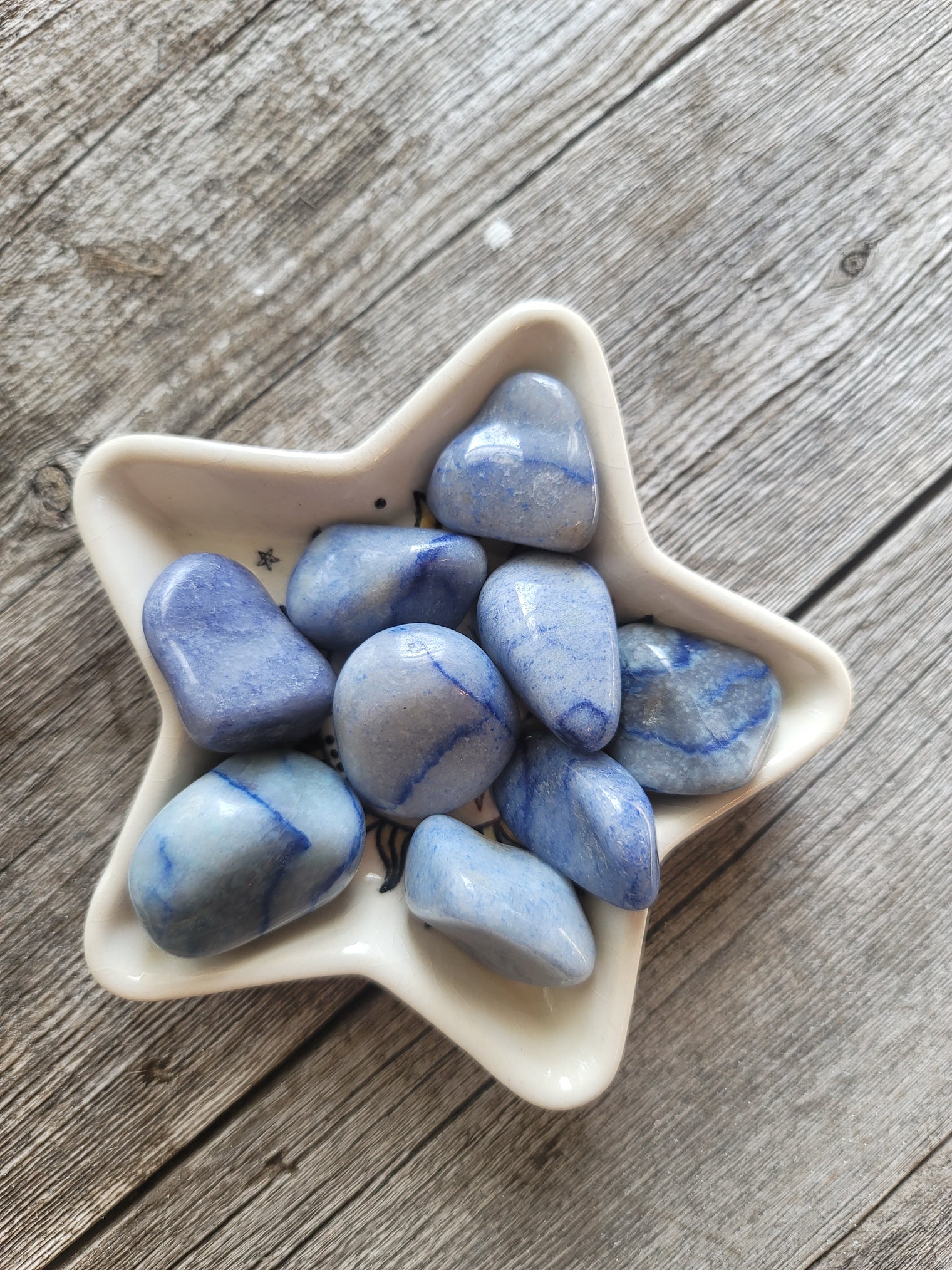 Blue Quartz Tumbled